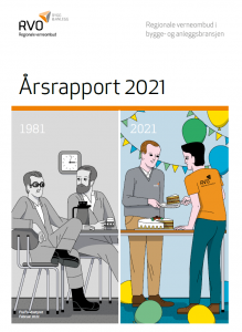 Bilde av forsiden av årsrapport 2021